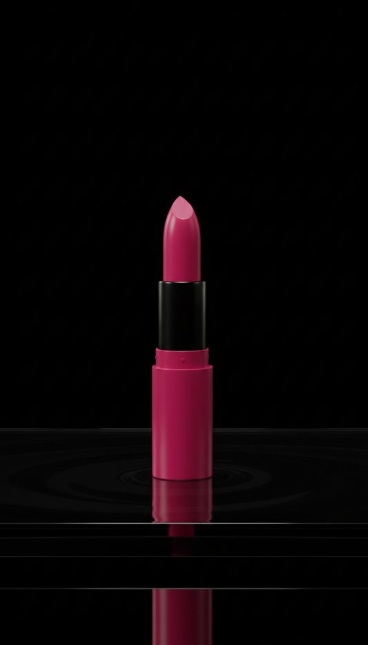 Barra de labios fucsia intenso